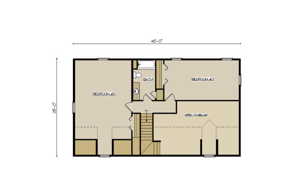 ATHENS SECOND FLOOR PLAN