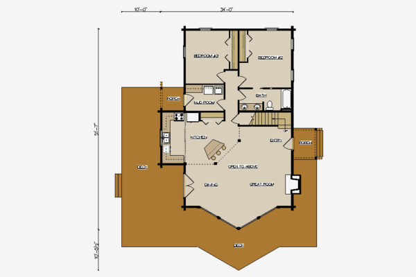 Brighton FIRST FLOOR PLAN