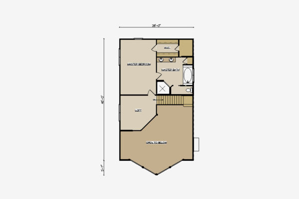 Brighton SECOND FLOOR PLAN
