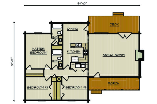 DONELSON A FLOOR PLAN