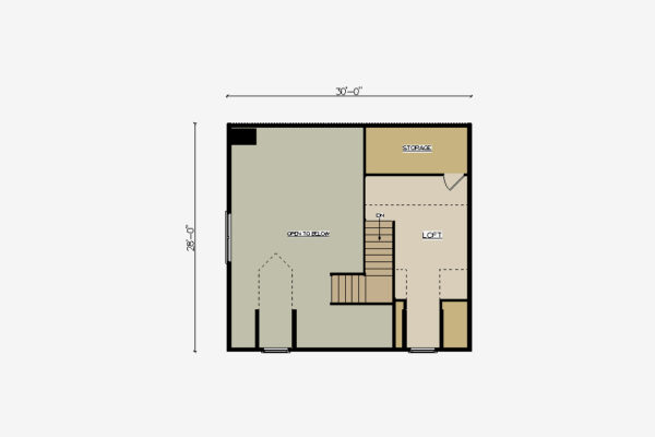 DOVER LOFT PLAN