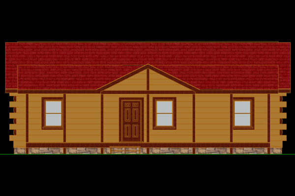 HERMITAGE FRONT ELEVATION