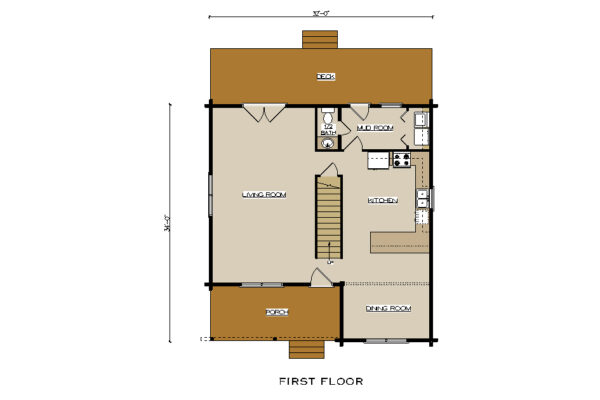 WAVERLY FIRST FLOOR PLAN