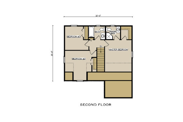 WAVERLY SECOND FLOOR PLAN